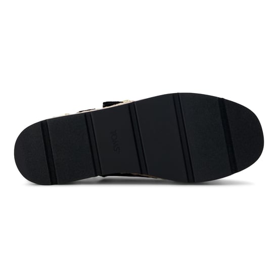 TOMS Giana Textiele Vrouwen Zwarte Strand Sandalen - Image 4