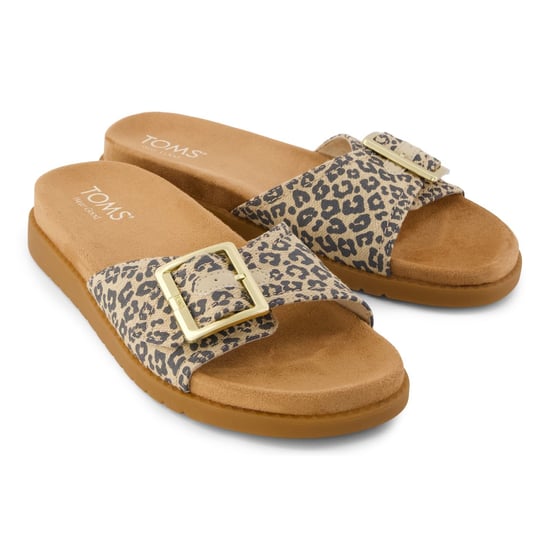 TOMS Marin Textiel Dames Havermout Sandalen - Image 3