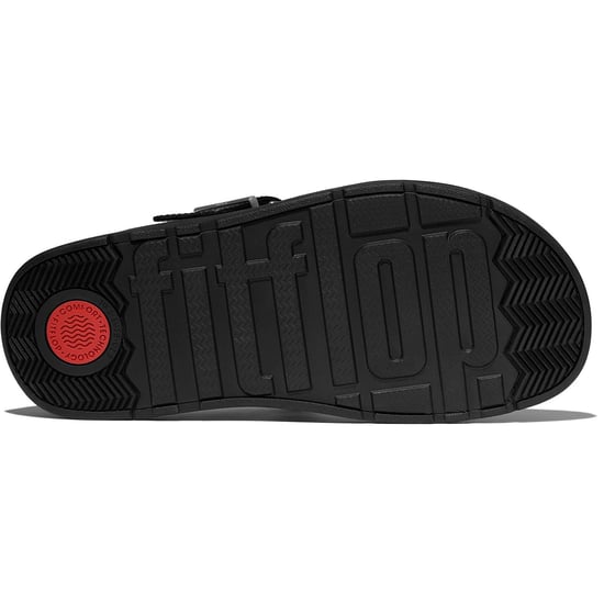 Fitflop Gen-FF Toe-Post Leather Women's Black Sandals - Image 2