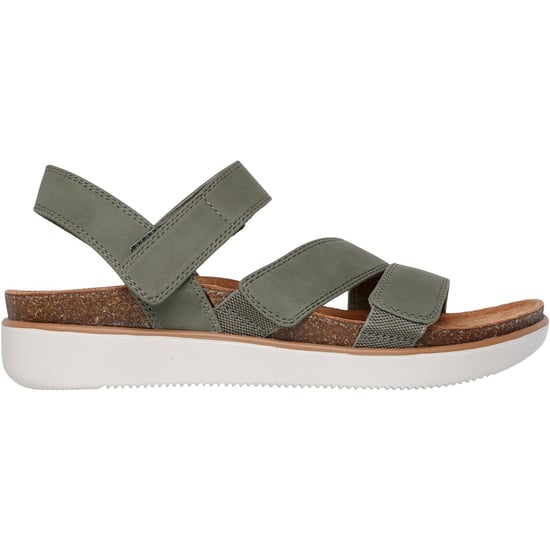Skechers Lifted Comfort Polyurethaan Dames Olijfgroen Sandalen - Image 5