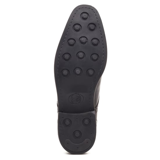 Base London Eton Lace Up Leather Men's Black Lace-Up Shoes - Image 3