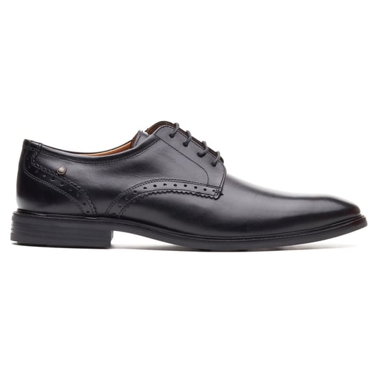 Base London Eton Lace Up Leather Men's Black Lace-Up Shoes - Image 5