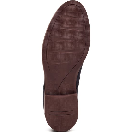 Base London Strand Veterschoenen voor Heren in Blauw Leer - Image 3