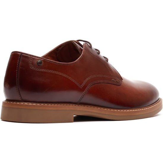 Base London Strand Lace Up Leather Men's Burnt Tan Lace-Up Shoes - Image 2