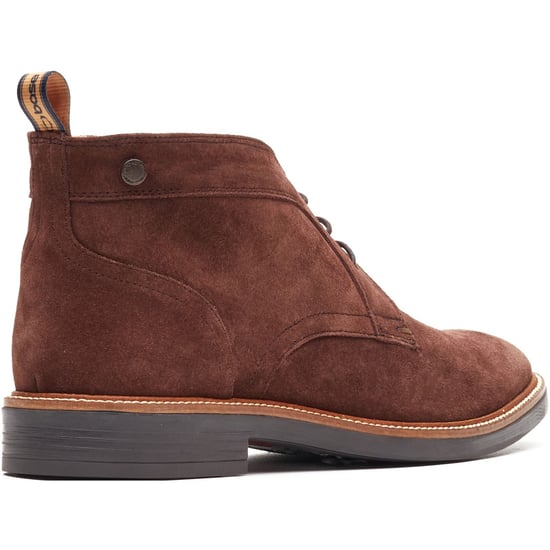 Base London Lincoln Chukka Leather Men's Brown Boots - Image 2