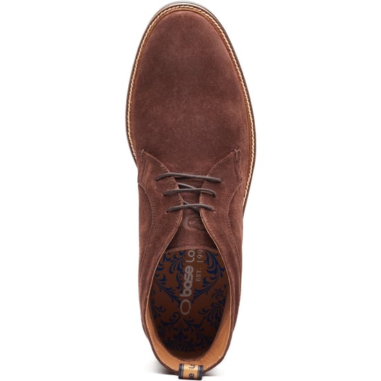 Base London Lincoln Chukka Leather Men's Brown Boots - Image 4