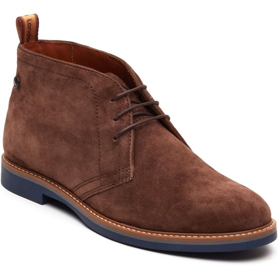 Base London Carlton Chukka Leren Mannen Bruine Boots - Image 1