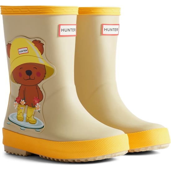 Hunter Kids First Bear Print Boot Rubber Kid's Bear Print Wellington Boots - Image 1