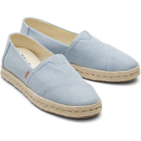 TOMS Alpargata Rope 2.0 Textiel Dames Lichtblauwe Espadrilles - Image 3