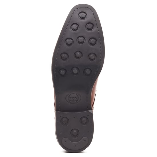 Base London Henley Monk Leather Men's Burnt Tan Double Monk Shoes - Image 3