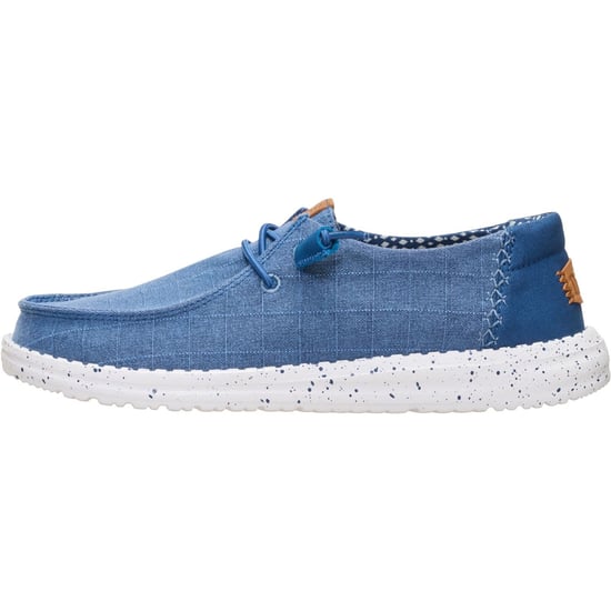 HEYDUDE Wendy Chambray Textiel Vrouwen Ensign Blauwe Loafers - Image 6