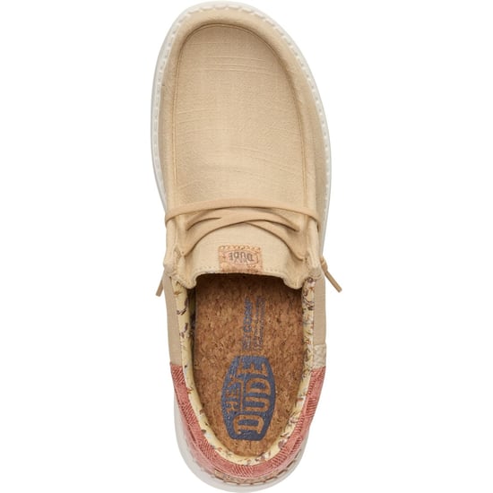 HEYDUDE Wally Funk Textil Herrar Rökelse/Multi Loafers - Image 5