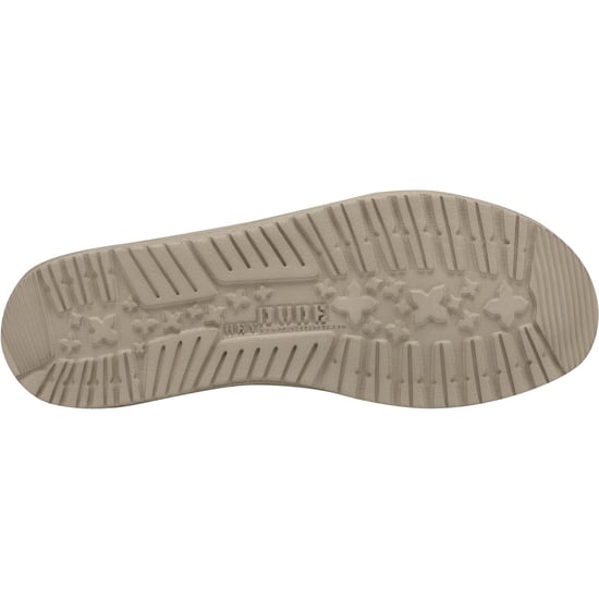 HEYDUDE Wally Gevlochten Polyester Heren Blauwe Nacht Instappers - Image 3