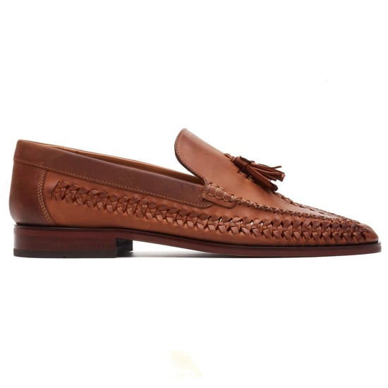 Base London Bracken Loafer Leder Heren Tan Loafers - Image 4