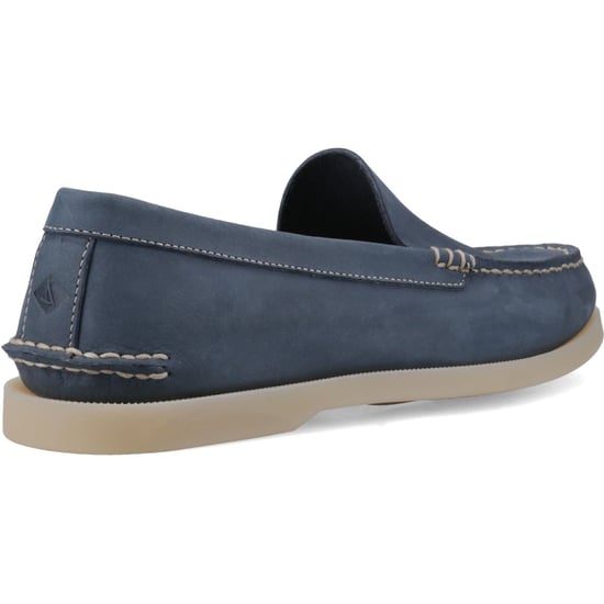 Sperry Authentic Venetian Leather Men's Navy Loafers - Image 2