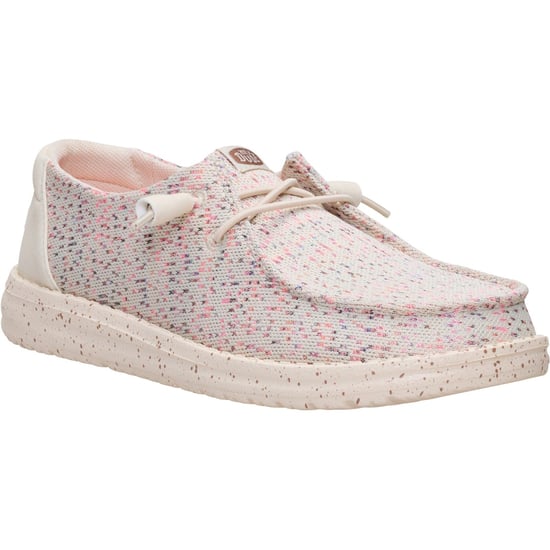 HEYDUDE Wendy Stretch Polyester Women's Taupe/Multi Loafers - Image 1