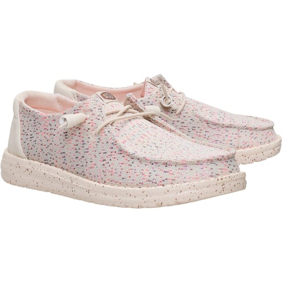 HEYDUDE Wendy Stretch Polyester Women's Taupe/Multi Loafers - Image 3