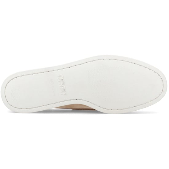 Sperry Authentic 2 Eye Boat Leather Men's Linen Multi Boat Shoes - Image 3