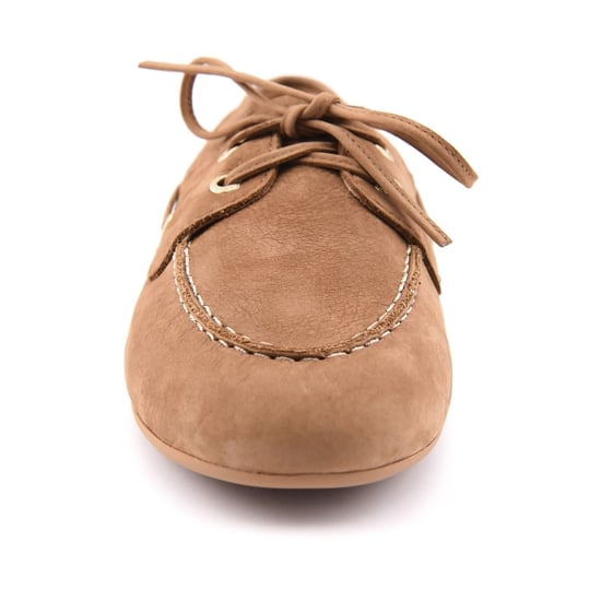 Sperry Slim Boat Leather Women's Tan Boat Shoes - Image 3