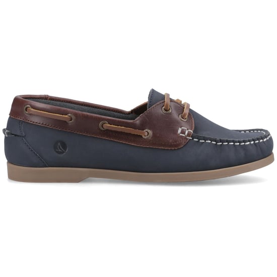 Sperry Balboa 2 Eye Boat Nubuck Women's Navy/Brown Boat Shoes - Image 4