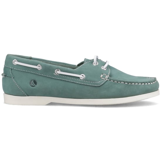 Sperry Balboa 2 Eye Boat Nubuck Women's Green Boat Shoes - Image 4