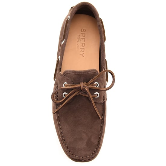 Sperry Orland 2-Oog Rijder Leer Heren Bruine Boat Shoes - Image 4