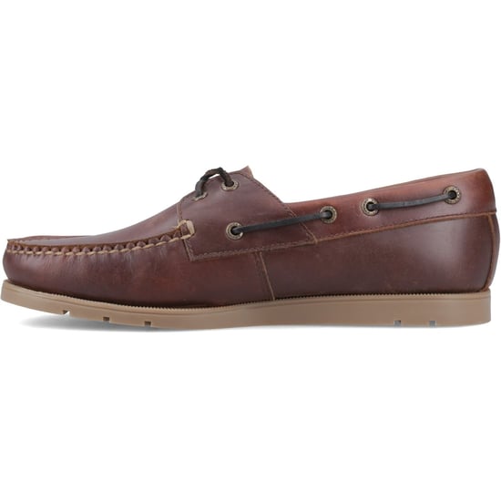 Sperry Oakland 2 Eye Boat Leather Men's Brown Boat Shoes - Image 4