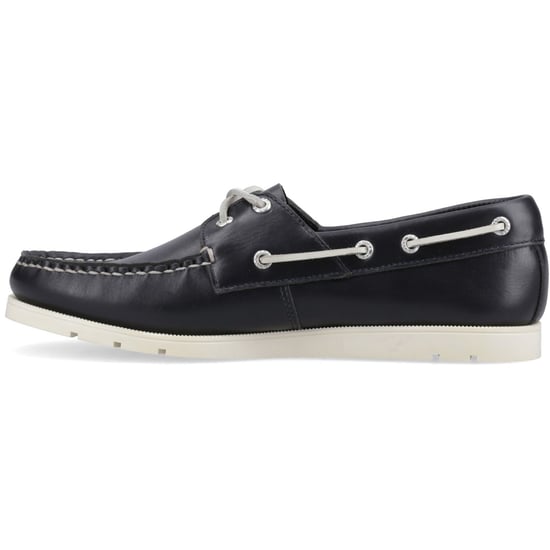 Sperry Oakland 2 Eye Boat Leather Men's Navy Boat Shoes - Image 4