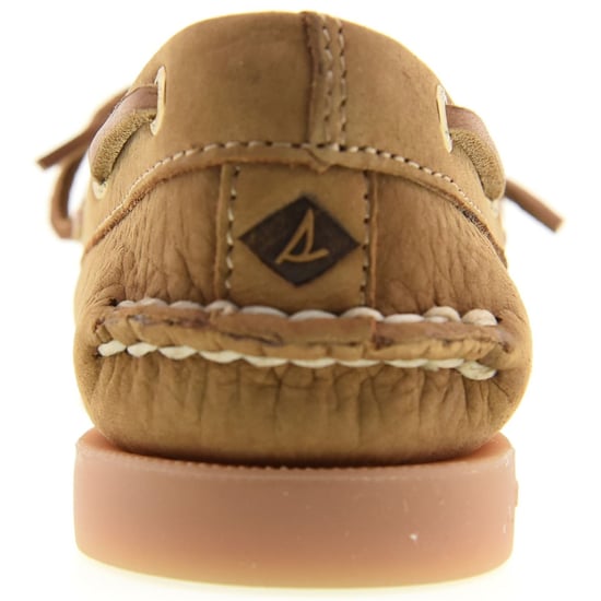 Sperry Authentic 2 Eye Boat Leather Women's Tan Boat Shoes - Image 2