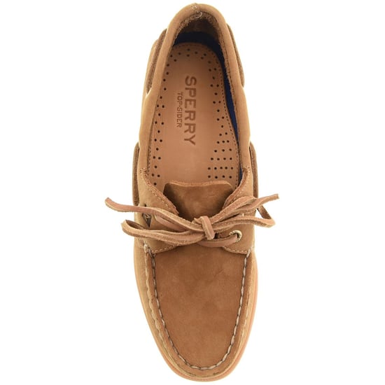 Sperry Authentic 2 Eye Boat Leather Women's Tan Boat Shoes - Image 4