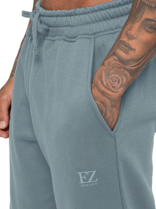 Enzo Milano | Heren Joggingbroek met Open Zoom - Image 4