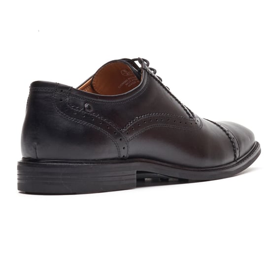 Base London Ascot Oxford Leren Heren Zwarte Oxford Schoenen - Image 2