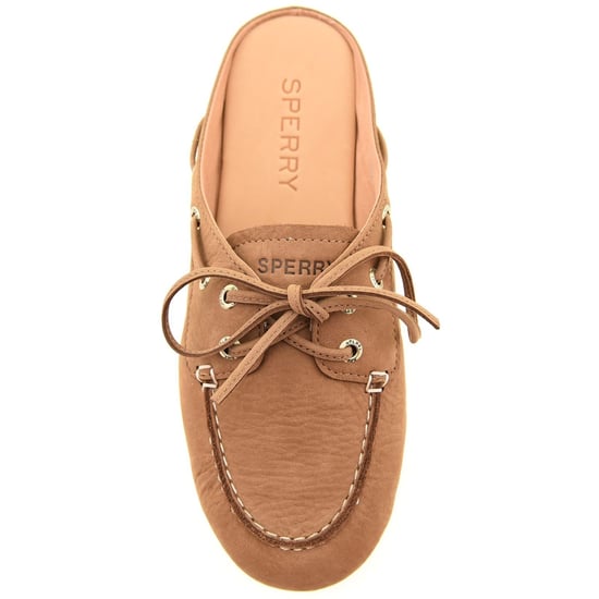 Sperry Slimboat Leren Dames Tan Mules - Image 4