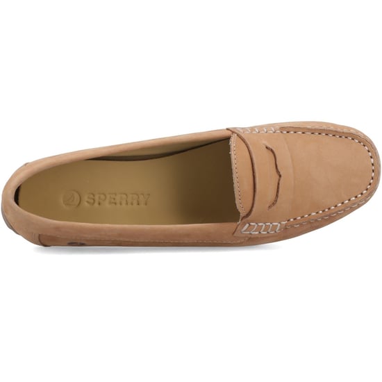 Sperry Tubarao Slip On Nubuck Dames Tan Moccasins Schoenen - Image 4