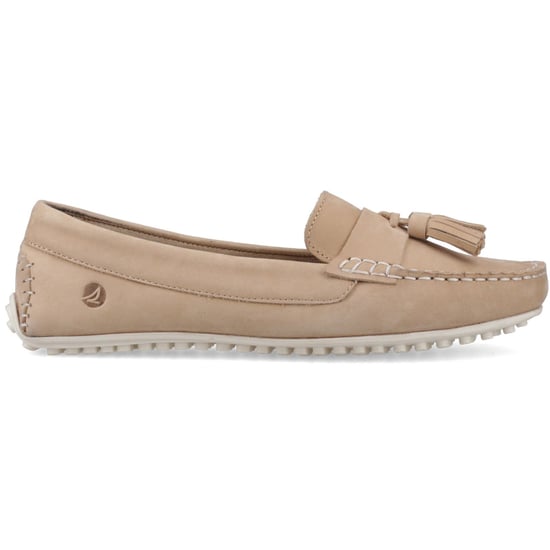 Sperry Salvador Slip-On Nubuck Dames Taupe Moccasins Schoenen - Image 4
