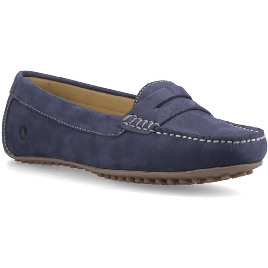 Sperry Tubarao Slip On Nubuck Women's Navy Moccasins Shoes - Image 1