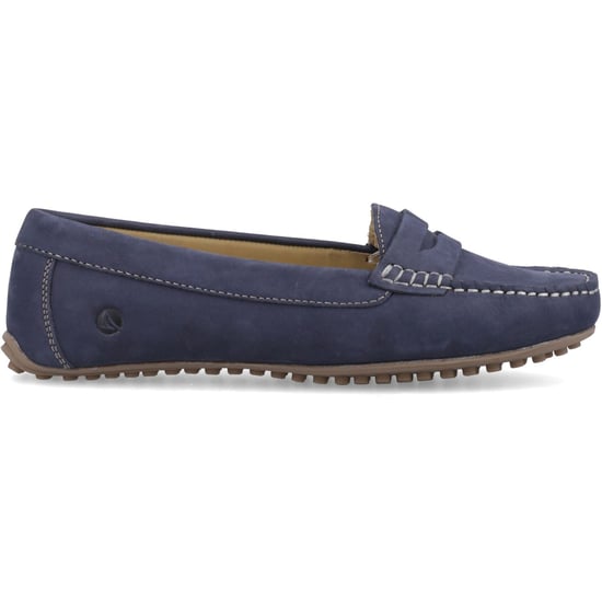 Sperry Tubarao Slip On Nubuck Women's Navy Moccasins Shoes - Image 4