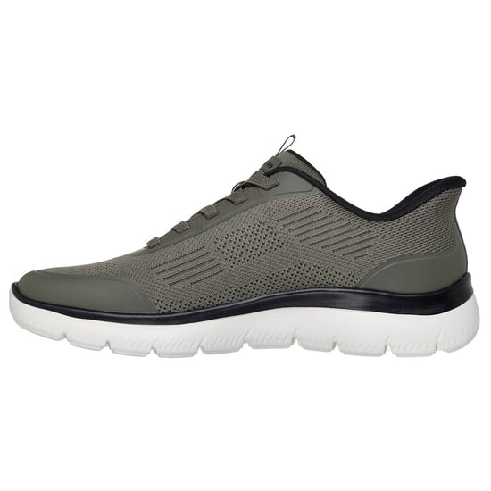 Skechers Summits Leyter Textil Herr Oliv/Svart Träningsskor - Image 4