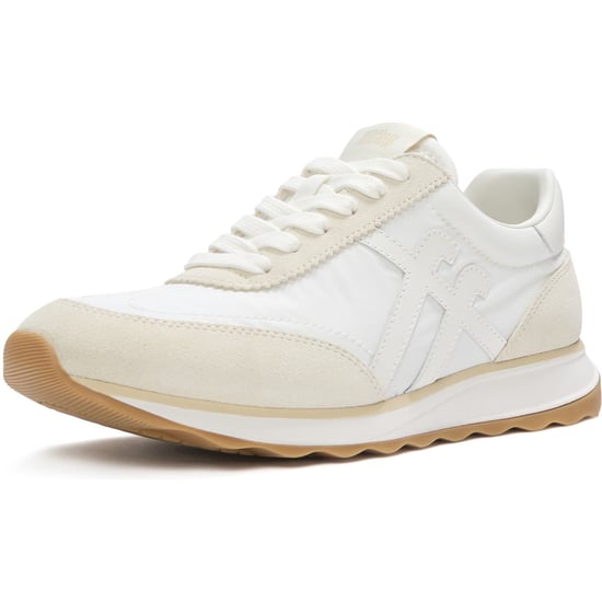 Fitflop Retro-Q FF Nylon Women's Urban White Mix Trainers - Image 1