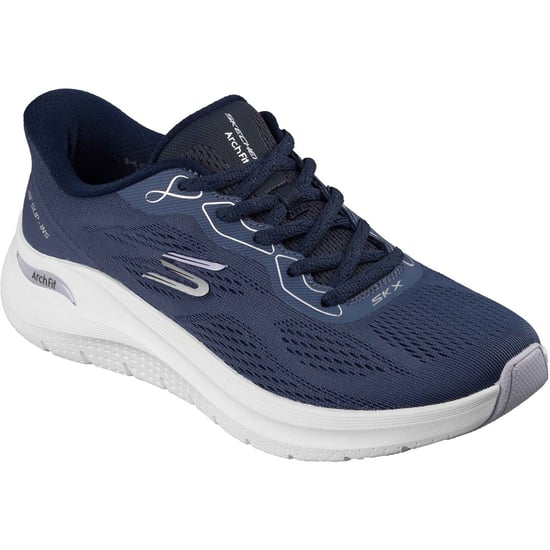 Skechers Arch Fit 2.0 Polyester Dames Navy Sneakers - Image 1