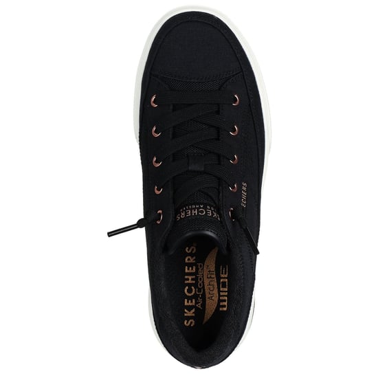 Skechers Arch Fit Arcade - Meet Ya There Textiel Dames Zwarte Sneakers - Image 3