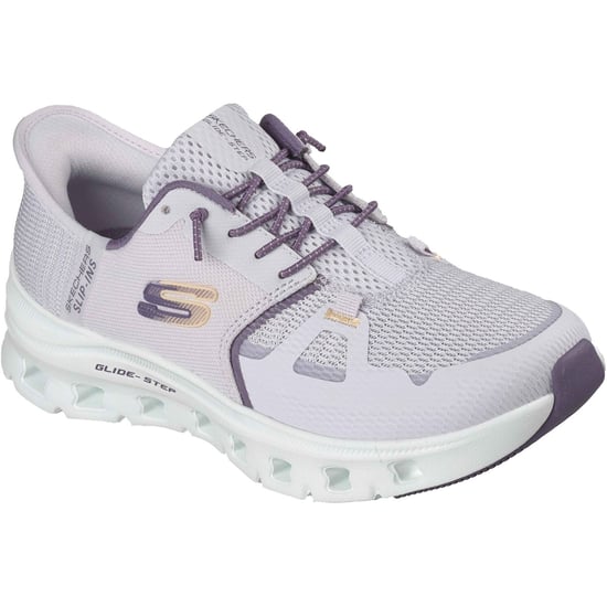 Skechers Glide-Step Pro Polyester Dames Lavendel Sneakers - Image 1