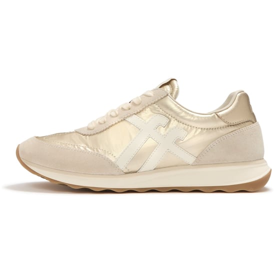 Fitflop Retro-Q FF Nylon Dames Platino Sneakers - Image 4