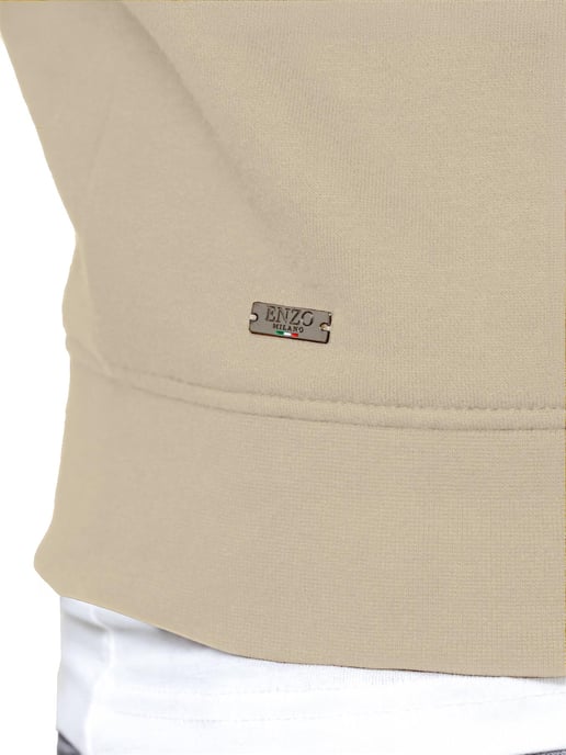 Enzo Milano | Heren Half-Zip Sweatshirt - Image 4