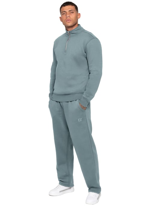 Enzo Milano | Heren Half-Zip Sweatshirt - Image 5