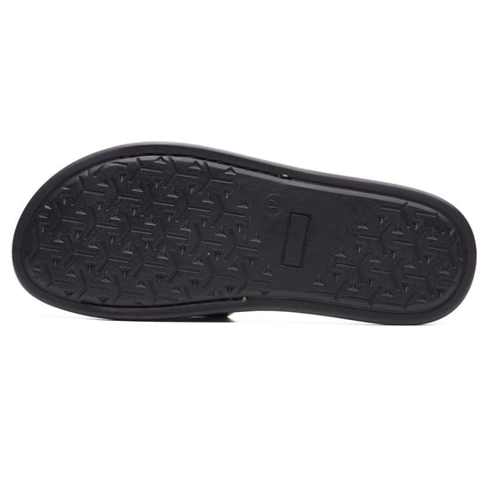 Base London Albany Leren Heren Slippers Zwart - Image 3