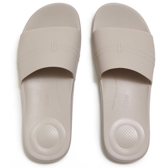 Fitflop iQushion Pool Polyuretan Herr Slippers i Ljusgrå - Image 3
