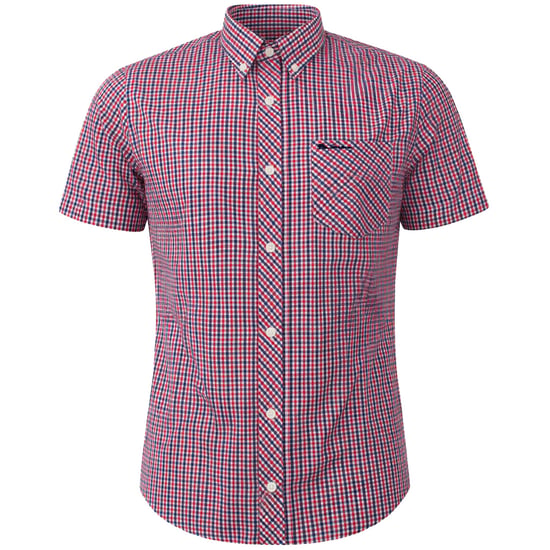 Ben Sherman Oxford Mens Red Shirt - Image 1