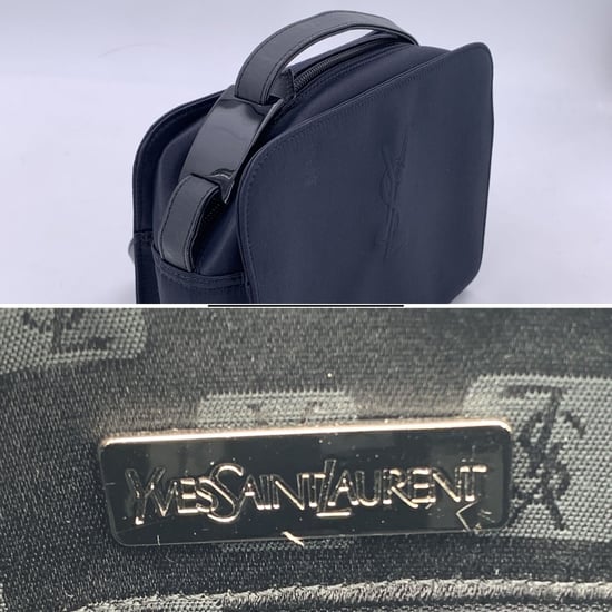 Yves Saint Laurent stoffen schoudertas - Image 5