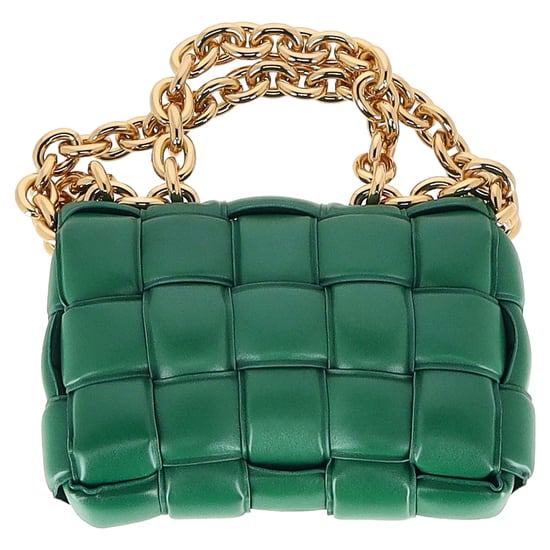 Bottega Veneta Padded Cassette Shoulder Bag in Green Leather - Image 4